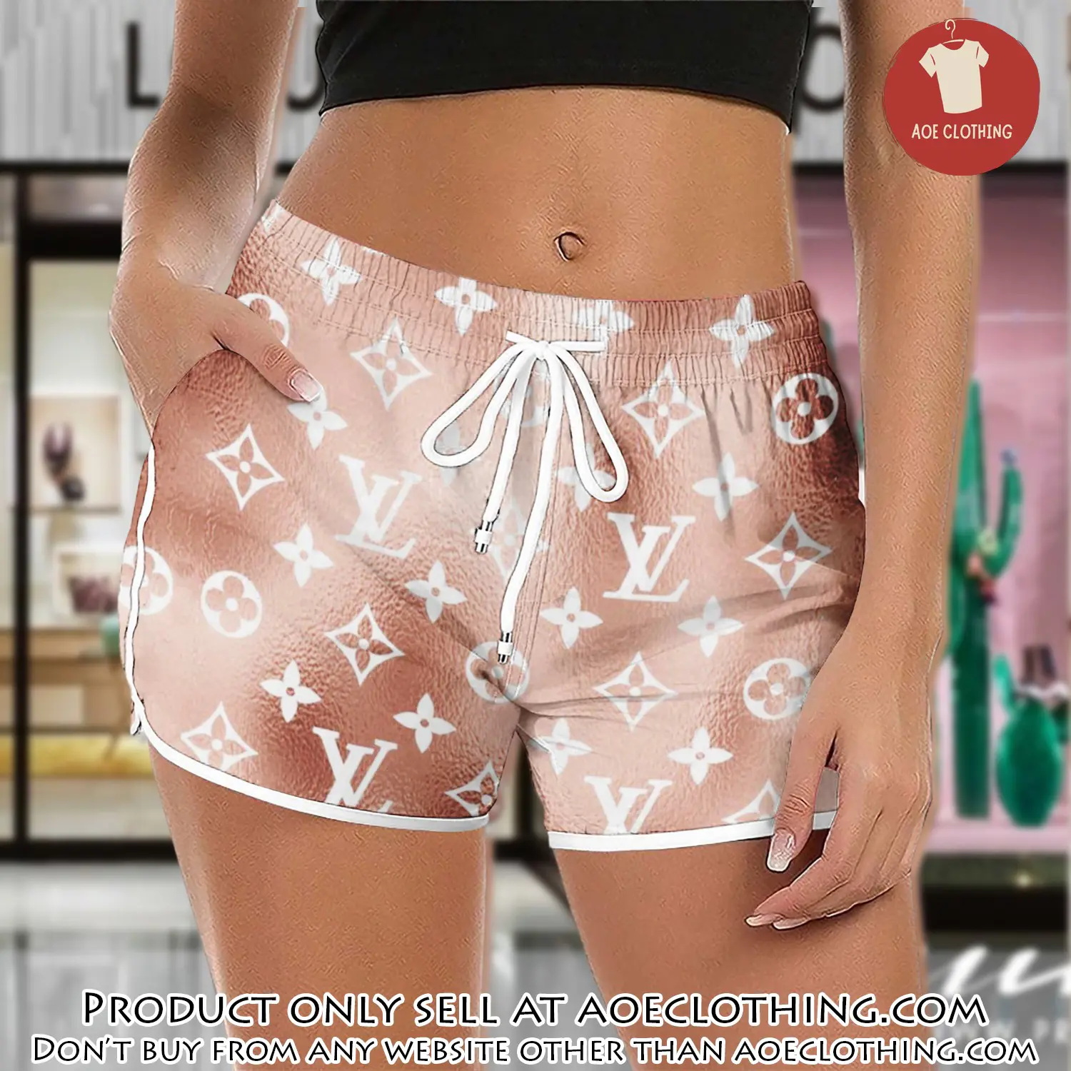 Limited edition lv women shorts lady beach shorts wms1019 aoe2607217